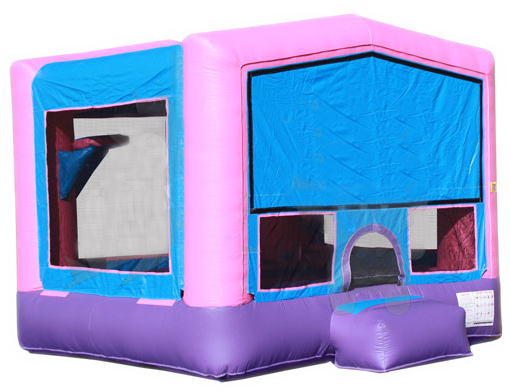 Dream in Pink Bounce House - 2 in 1 Party Inflatable